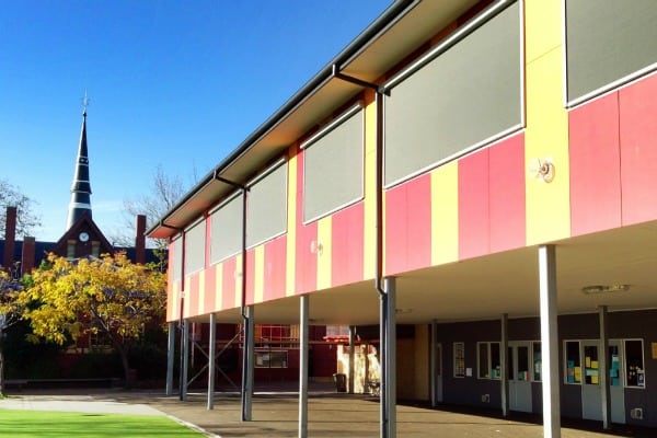 External blinds Malvern Primary