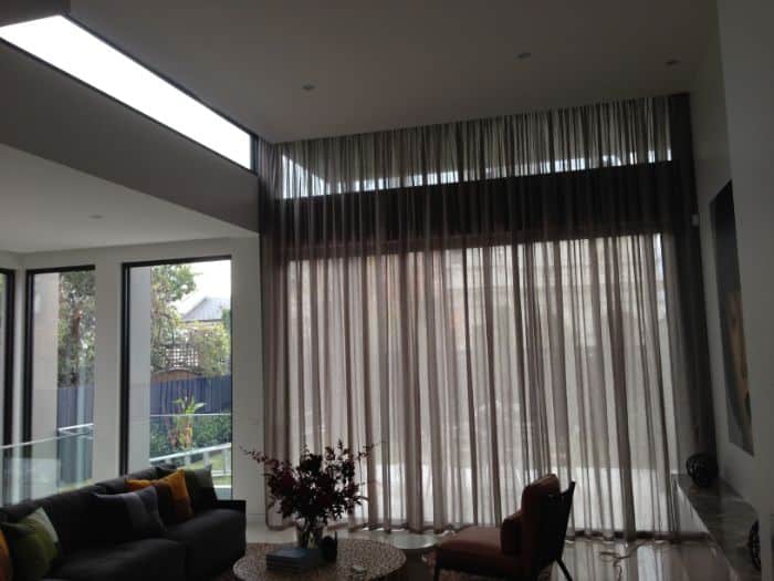 Motorised Sheer curtains