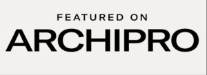 A "featured on ArchiPro" logo in black text on a light background.